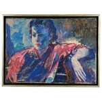 Roman BILIŃSKI (1897-1981), Portret M. P. [Ritratto M. P. - Ragazza in rosa], 1958