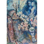 Roman BILIŃSKI (1897-1981), Orchidee w porcelanowym wazonie [Orchidee con vaso], 1962