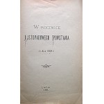 W ROCZNICĘ LISTOPADOWEGO POWTANIA 1830. read by X. W. Lvov 1900. in the fonts of the Polish Printing House....