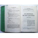 GIERTYCH JĘDRZEJ. Um mein Land zu verteidigen. London 1981 Veröffentlichungen der römischen Dmowski-Gesellschaft Nr. 19....