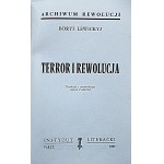 LEWICKYJ BORYS. Terror i rewolucja. Paryż 1965. Instytut Literacki. Biblioteka „Kultury” . Tom CXIII...