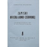 SERGIUSZ PIASECKI. Aufzeichnungen eines Offiziers der Roten Armee. Mit Illustrationen aus dem Atelier Art...