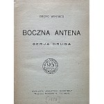 WINAWER BRUNO. Boczna antena. Serja druga. W-wa [1928]. Wyd. „Bibl. Groszowej”. Druk. Zakł. Graf...