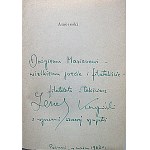 KONOPIŃSKI LECH. Amoreski. Opracowanie graficzne Maji Berezowskiej. Poznań 1963. Wyd. Poznańskie. Druk. Zakł...