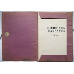 CIEŚLIK LUDWIK. [Portfolio]. Cierpiąca Warszawa R. 1944. krakow. Publisher and printing Fr. Dabioch. Format 25/35 cm. p...