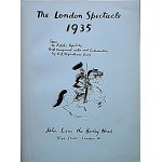 TOPOLSKI FELIKS. The London Spectacle 1935. Seen by [...]. With marginal notes and introduction by D. B...