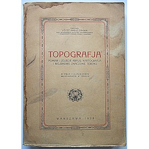 JOSEPH KREUTZINGER. Topography. Measurement and photograph of the country, cartography and military significance of the terrain. 18 tables...
