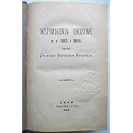 KRZYWDA ZYGMUNT NAPOLEON. [Actually : Rzewuski Zygmunt Napoleon]. Camp memoirs of 1863 and 1864....