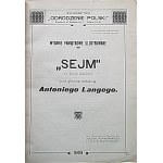 SEJM (in zwei Teilen), hauptsächlich herausgegeben von Antoni Lange....
