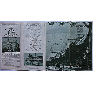 ČRIKVENICA. Yugoslavia. Climatic spa and sea baths on the Adriatic coast. [Leporello type folder]....