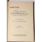 GAJEWSKI Franciszek - Memoirs of Franciszek z Błociszewa Gajewski, Colonel of the Polish Army (1802-1831)...1913