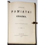 [KLECZKOWSKI Antoni]- Święte pamiątki Krakowa, 1883