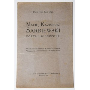 OKO Jan - Maciej Kazimierz Sarbiewski...Vilnius 1923