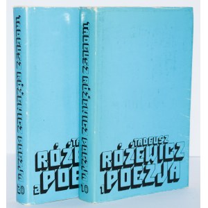 [dedication] RÓŻEWICZ Tadeusz - Poetry, 1-2 set