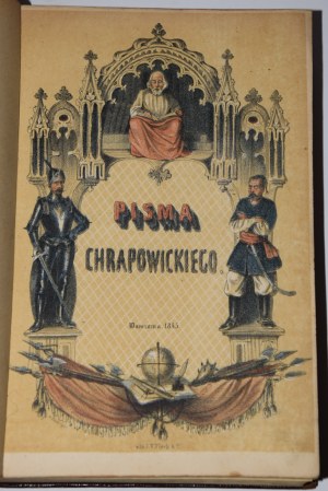 CHRAPOWICKI Jan Antoni - Dyaryusz wojewody witepskiego...1845