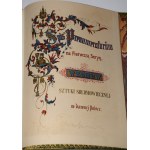 [Einband GRUEL - Exemplar aus der Bibliothek von Kaiser Napoleon III] PRZEŹDZIECKI Aleksander, RASTAWIECKI Edward - Wzory sztuki średniowiecznej i z epoki odrodzenia po koniec wieku XVII w dawnej Polsce. Erste Serie