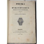 SŁOWACZYŃSKI Andrzej - Polska w kształcie dykcyonarza historyczno-jeograficznego...1833