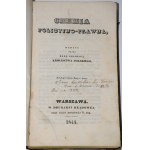 [Forenzní chemie] Policejně-právní chemie, 1844, ed. J. Bełza