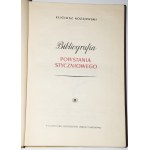 KOZŁOWSKI Eligiusz - Bibliography of the January Uprising, circulation 1500 copies.