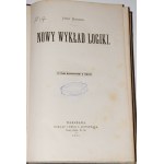 KREMER Józef - Nowy wykład logiki. Z 54-ma drzeworytami, 1878