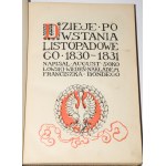 SOKOŁOWSKI August - Dzieje powstania listopadowego 1830-1831