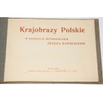 RAPACKI Józef - Polish landscapes in color reproductions...[1925].