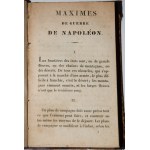 (MICKIEWICZ Adam) - Ksiegi narodu polskiego i pielgrzymstwa polskiego. Zweite Auflage [eigentlich 3]. Paris, 1833. und Maximes de guerre de Napoleon, 1830.