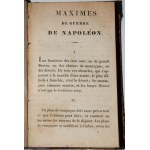 [MICKIEWICZ Adam] - Ksiegi narodu polskiego i pielgrzymstwa polskiego. Druhé vydanie [skutočne 3]. Paríž, 1833. a Maximes de guerre de Napoleon, 1830.