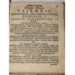 [PEDEMONTAN Alexy]. Alexego Podemontana medyka y filozofa taiemnice; To all of both sexes, not only for the treatment of various diseases...1758