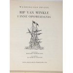 WASHINGTON Irving - Rip Van Winkle i inne opowiadania, ilustr. J. M. Szancer