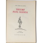 BRZECHWA Jan - Tryumf pana Kleksa, wyd.1, illustr. J. M. Szancer