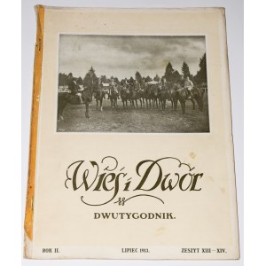 Vesnice a panství. Zápisník XIII-XIV 1913. rok II červenec.