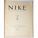 Nike. Vierteljahresschrift für polnische plastische Kultur, Jahrgang II, Heft 2, 1939.