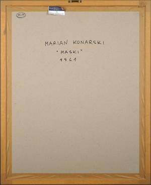 Marian Konarski (1909-1998), Maski, 1961
