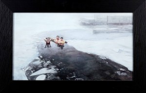 Karol Palczak (1987-), Ice Swimming, 2018