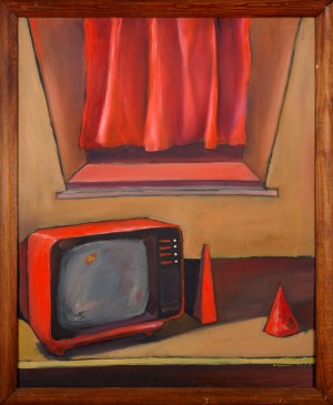 Jakub Julian Ziółkowski (1980-), Czerwony telewizor, 1999