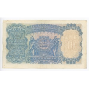 India 10 Rupees 1937 (ND)
