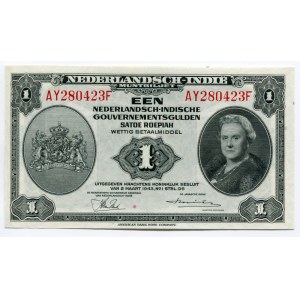 Netherlands Indies 1 Gulden 1943