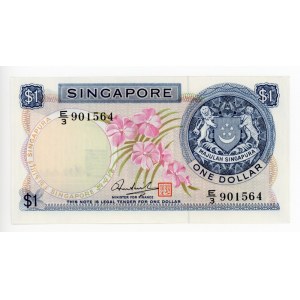 Singapore 1 Dollar 1967 - 1972 (ND)