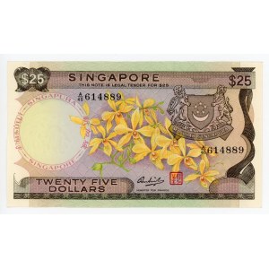 Singapore 25 Dollars 1972 (ND)