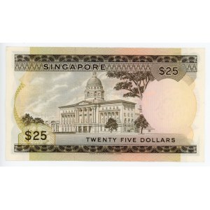 Singapore 25 Dollars 1972 (ND)