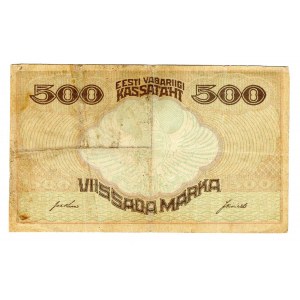 Estonia 500 Marka 1920 (ND)