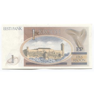 Estonia 1 Kroon 1992