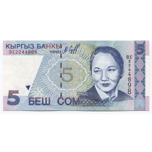 Kyrgyzstan 5 Som 1997