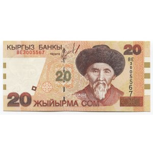 Kyrgyzstan 20 Som 2002