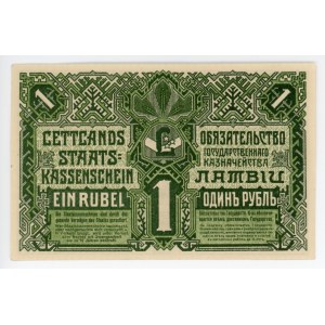Latvia 1 Rublis 1919