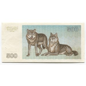 Lithuania 500 Talonu 1993