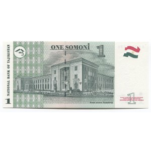 Tajikistan 1 Somoni 1999 (2010)