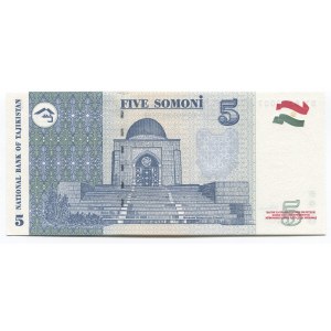 Tajikistan 5 Somoni 1999 (2000)