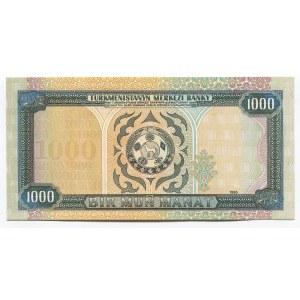 Turkmenistan 1000 Manat 1995
